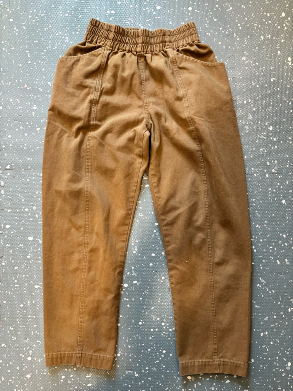 Elizabeth Suzann Straight-Leg Pants in Brown